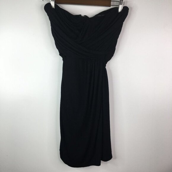 Express Strappless Black Dress Size M - Picture 2 of 5